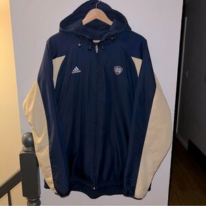 Adidas Norte Dame Fleeced Lined Clima-Proof Jacket XL